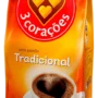 CAFÉ VÁCUO 3 CORAÇÕES 250G TRADICIONAL - 3 CORAÇÕES