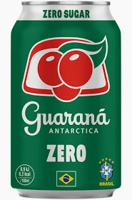 GUARANÁ ANTÁRTICA ZERO LATA 350ML – AMBEV