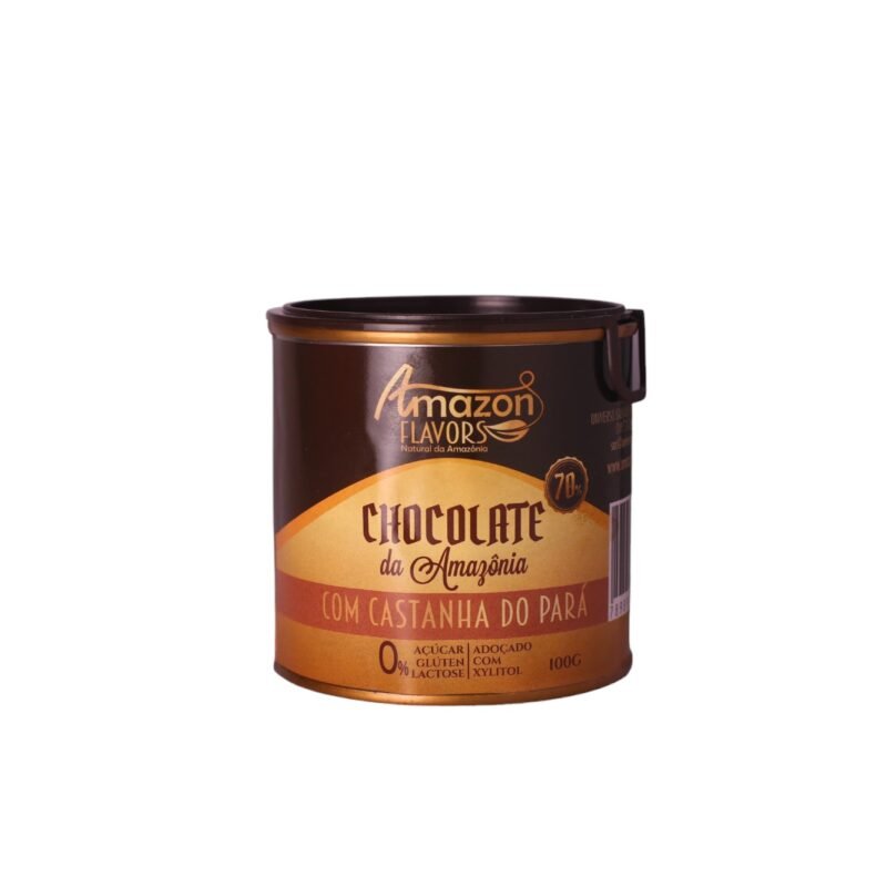 CASTANHA DO PARÁ COM CHOCOLATE 70% – AMAZON FLAVORS
