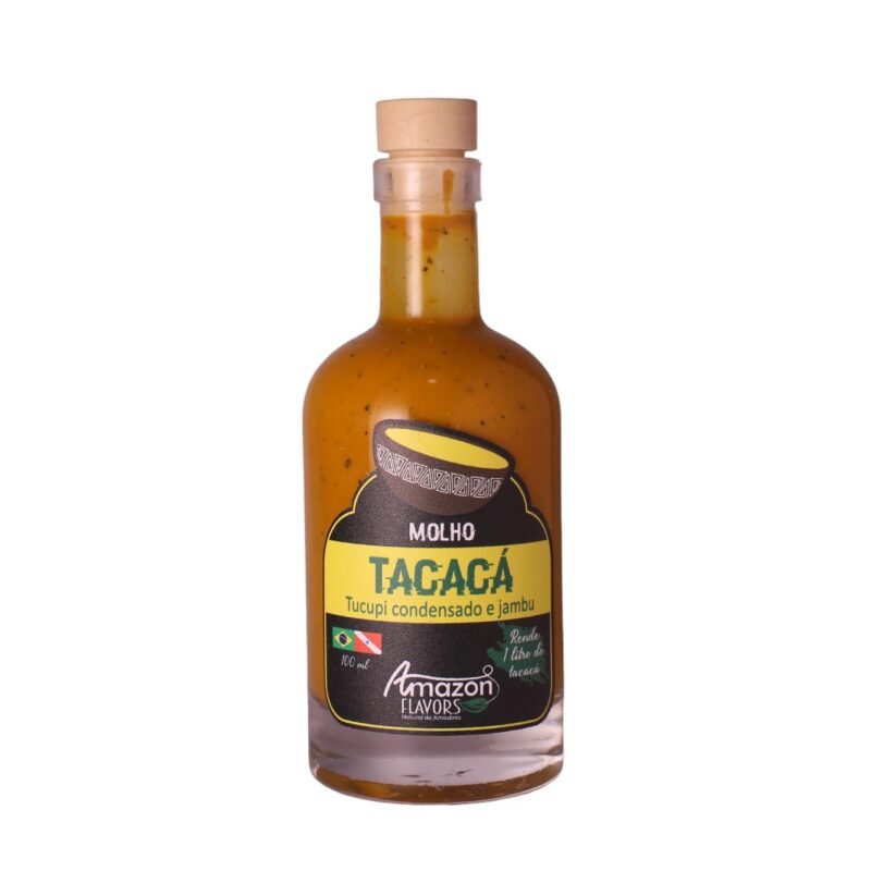MOLHO DE TACACÁ – TUCUPI / JAMBU CONDENSADO 100 ML – AMAZON FLAVORS