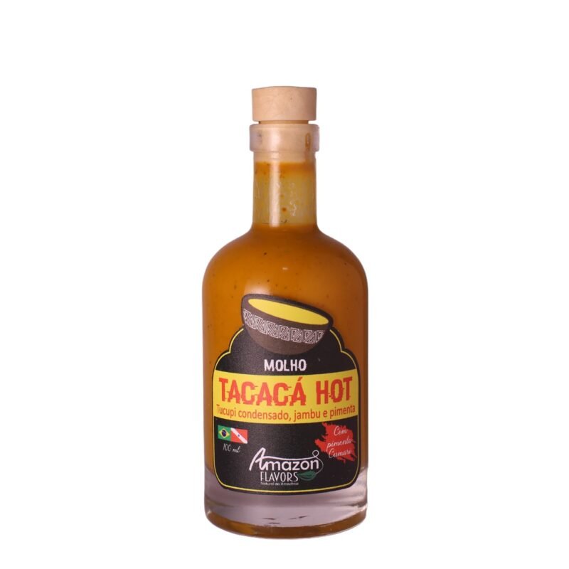 MOLHO TACACÁ APIMENTADO – TUCUPI / JAMBU CONDENSADO 100 ML – AMAZON FLAVORS