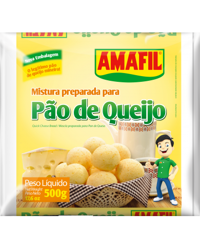 MISTURA DE PÃO DE QUEIJO AMAFIL 500GR  – AMAFIL