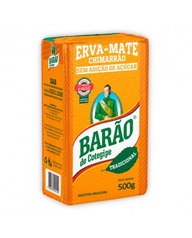 ERVA MATE BARÃO TRADICIONAL VÁCUO 1KG – BARÃO DE COTEGIPE