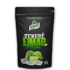 TERERE MENTA & LIMÃO BARÃO VÁCUO 500G  – BARÃO DE COTEGIPE
