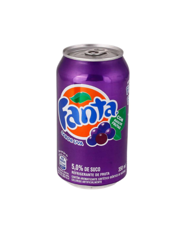 FANTA UVA EM LATA 350ML  - COCA-COLA
