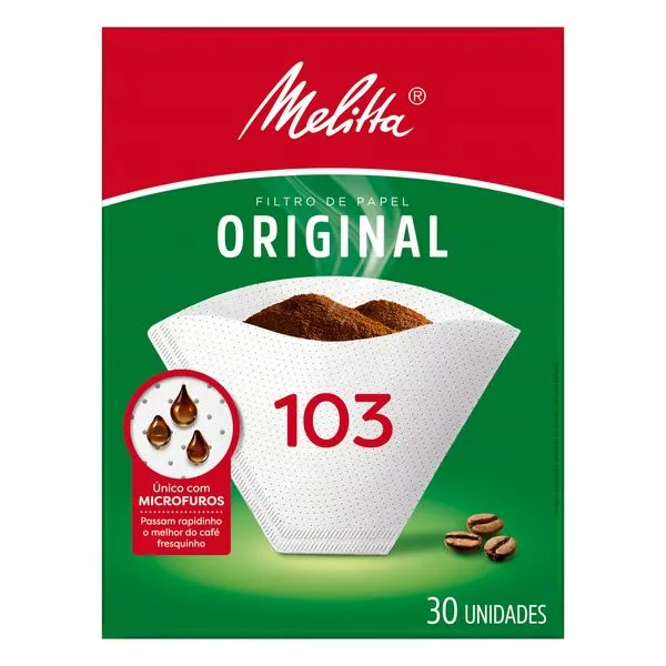 FILTRO DE PAPEL MELITTA N. 103 C/ 30UN – MELITTA