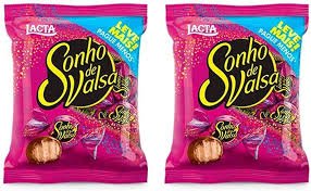 BOMBOM SONHO DE VALSA LACTA PACOTE 1KG – LACTA
