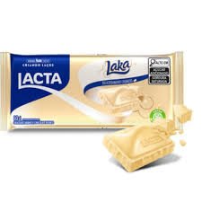 CHOCOLATE BRANCO LACTA LAKA 80G  – LACTA