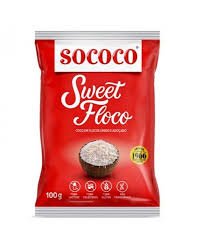 COCO RALADO FLOCOS SOCOCO 100GR – SOCOCO