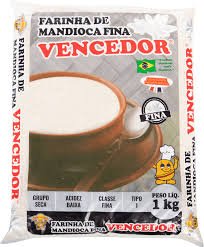 FARINHA DE MANDIOCA BRANCA FINA VENCEDOR 1KG – VENCEDOR