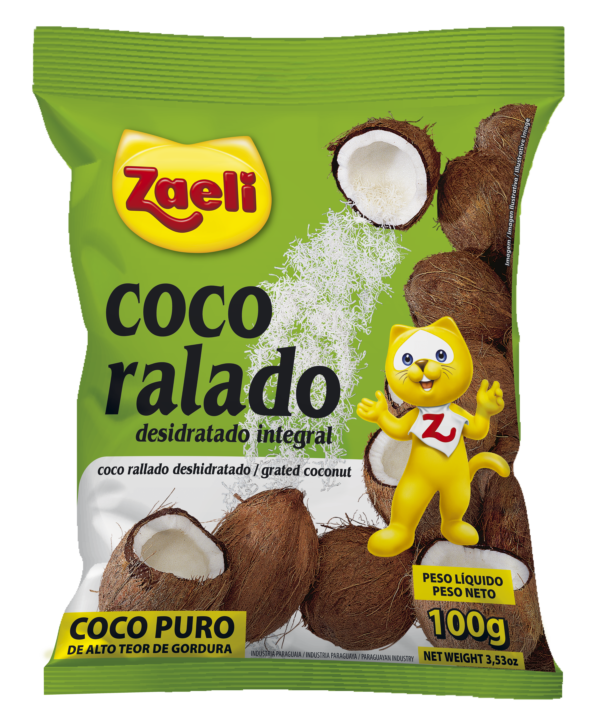 COCO RALADO ZAELI 100G  - ZAELI