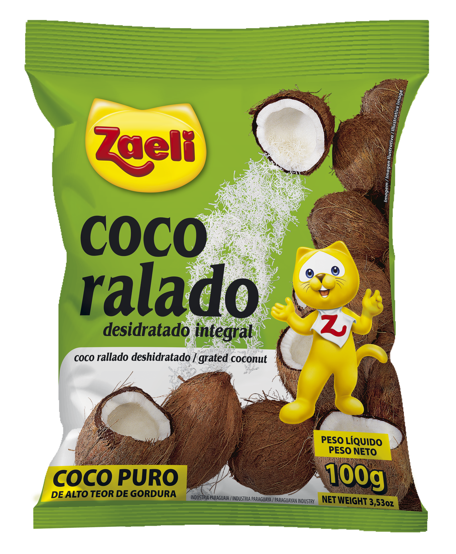 COCO RALADO ZAELI 100G – ZAELI
