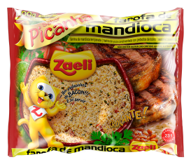 FAROFA MANDIOCA PICANTE 300G – ZAELI