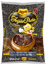 FEIJÃO PRETO PREMIUM TIPO 1 1KG – ZAELI