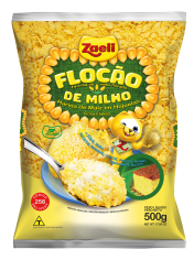 FLOCÃO DE MILHO ZAELI 500GR – ZAELI