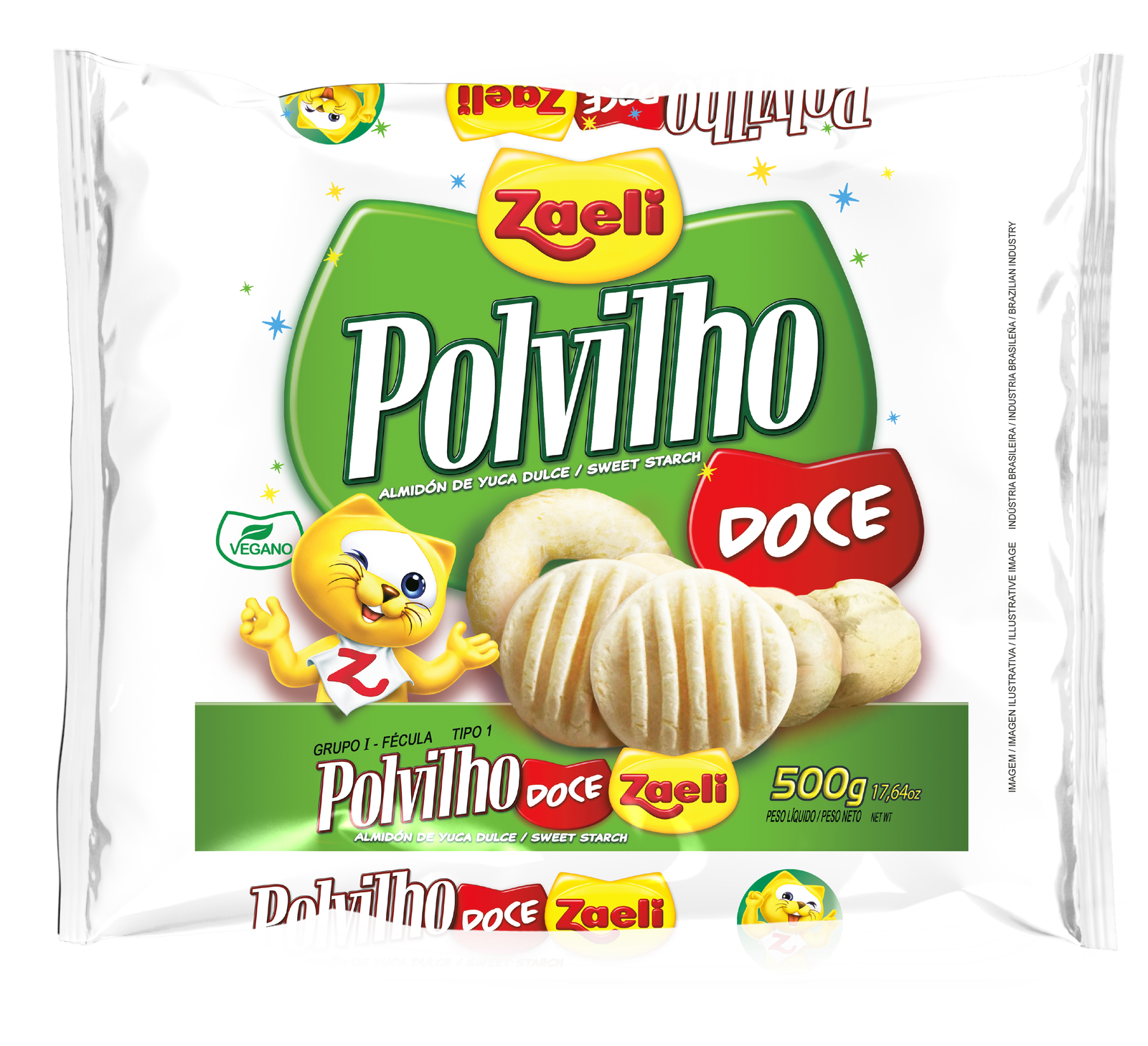 POLVILHO DOCE ZAELI 500GR  – ZAELI