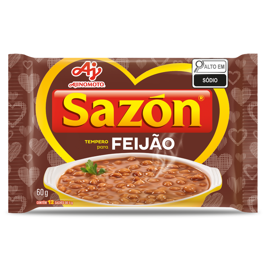 SAZON TEMPERO PRONTO FEIJÃO 60G