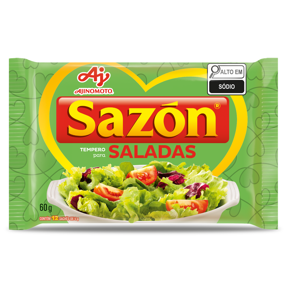 SAZON TEMPERO PRONTO SALADA 60G