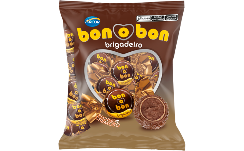 BOMBOM BONBON 750GR BRIGADEIRO