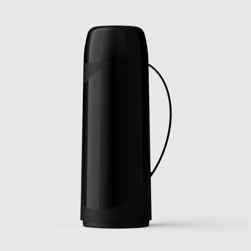 GARRAFA TÉRMICA INVICTA FIRENZE PRETA 1 LITRO