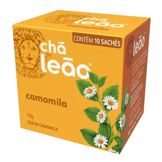 CHÁ CAMOMILA LEÃO 10UN X 1G