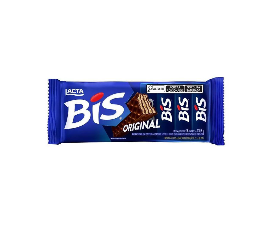 CHOCOLATE BIS AO LEITE 100,8GR