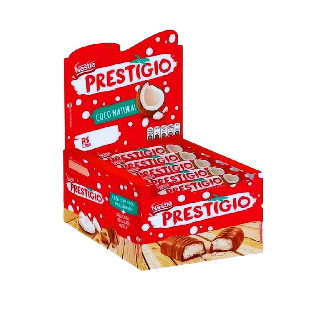 CHOCOLATE PRESTÍGIO NESTLÉ 30 X 33GR