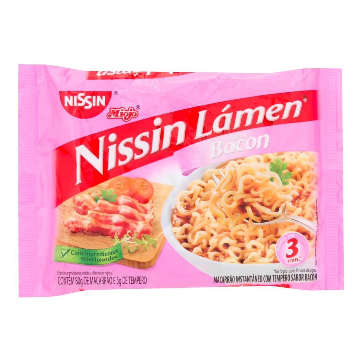 NISSIN LAMEN 85G SABOR BACON