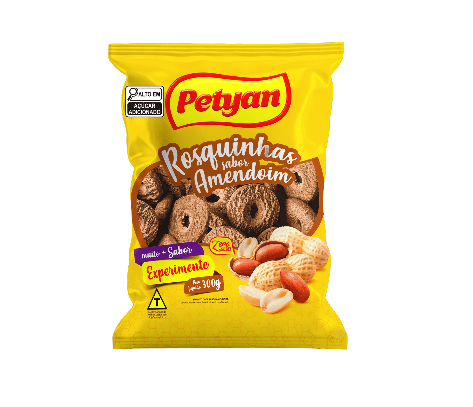 BISCOITO ROSQUINHA PETYAN 300G AMENDOIM