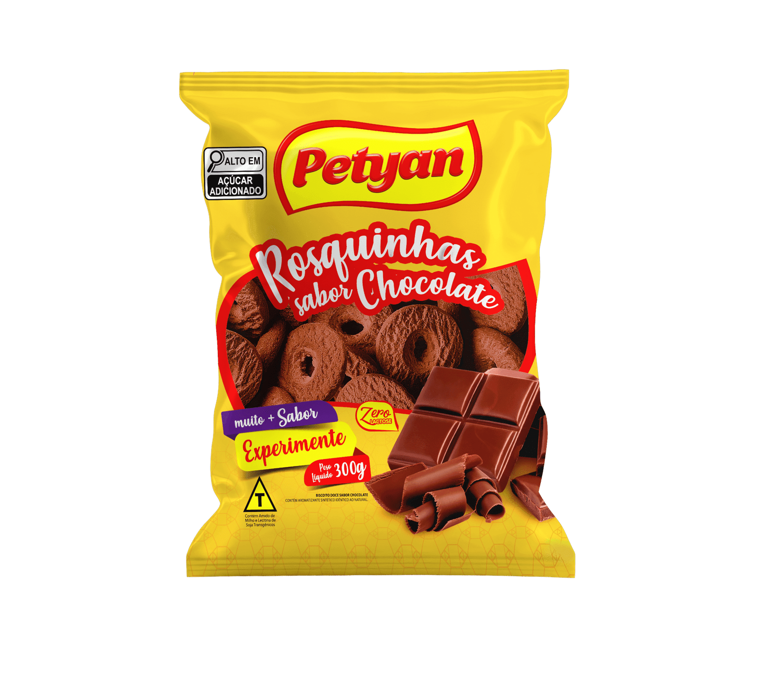 BISCOITO ROSQUINHA PETYAN 300G CHOCOLATE