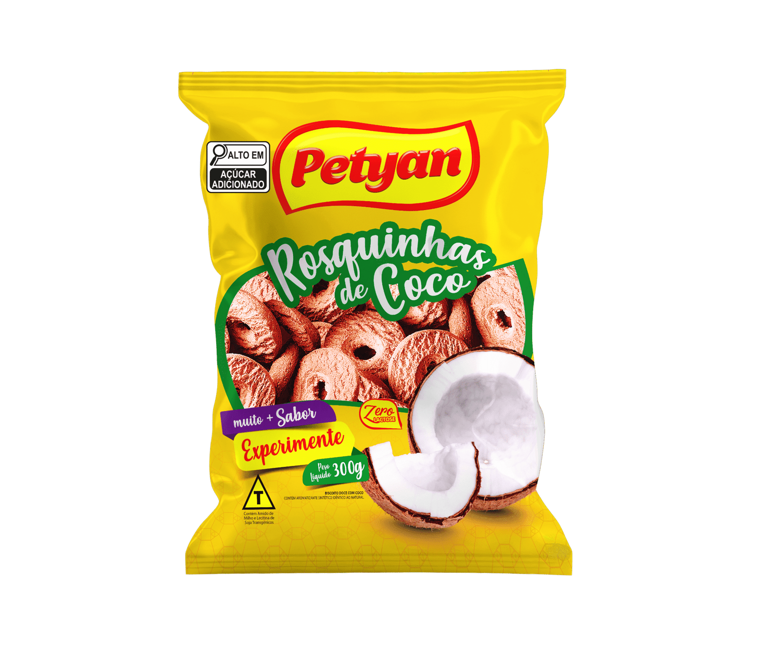 BISCOITO ROSQUINHA PETYAN 300G COCO