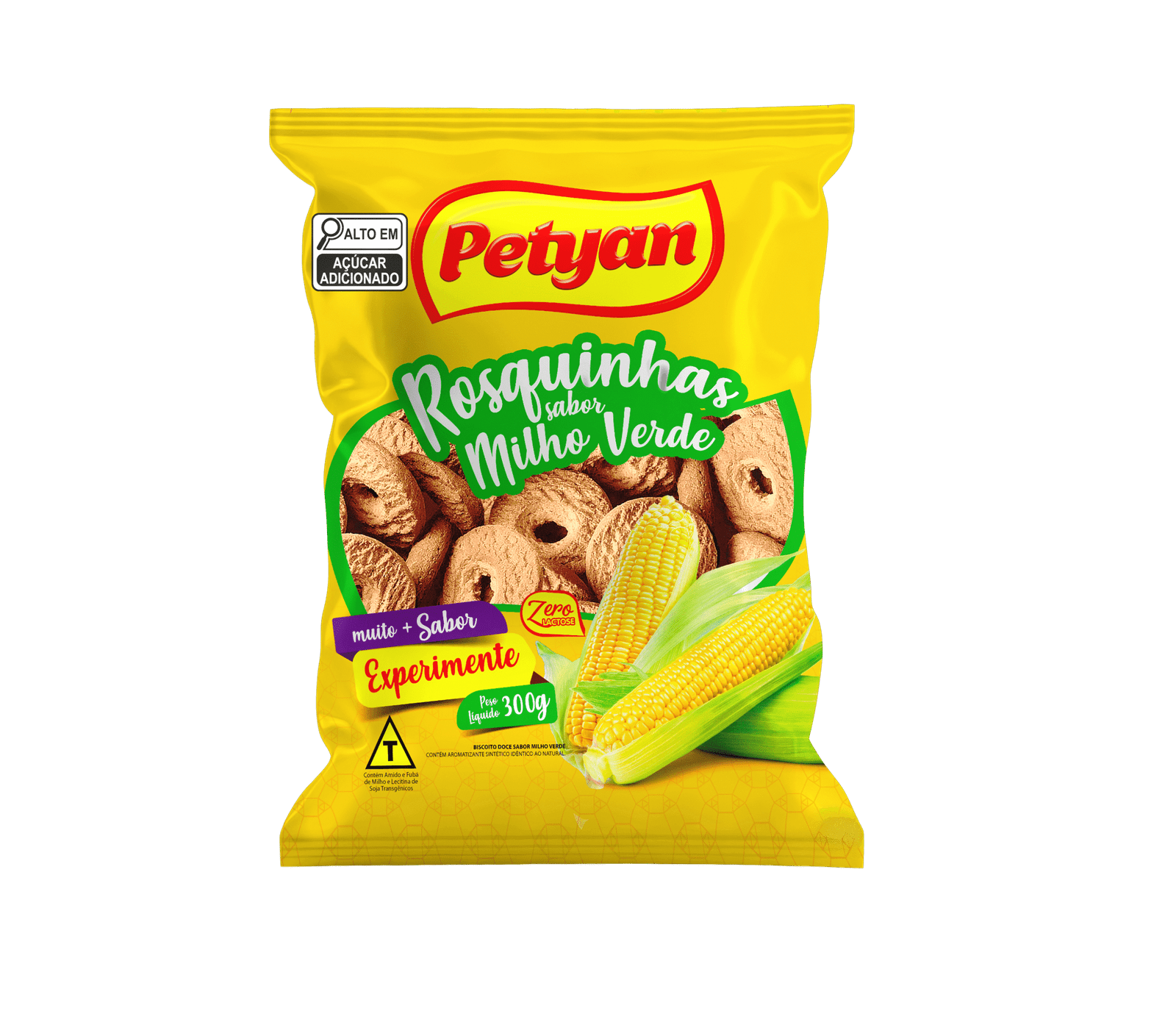 BISCOITO ROSQUINHA PETYAN 300G MILHO VERDE