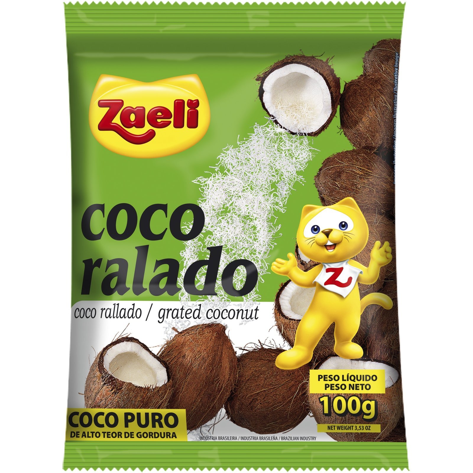 COCO RALADO ZAELI 100G
