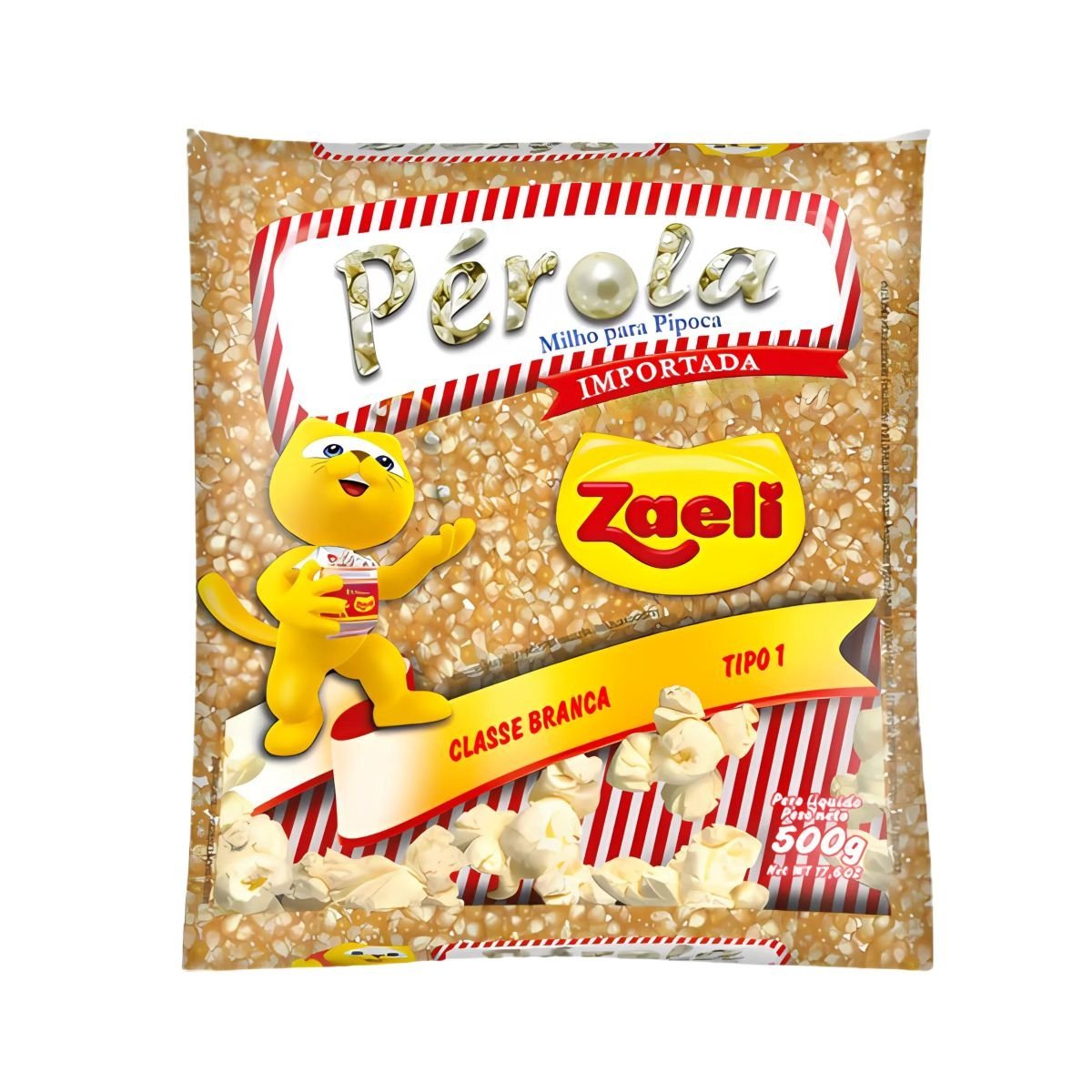 PIPOCA PÉROLA ZAELI 500G